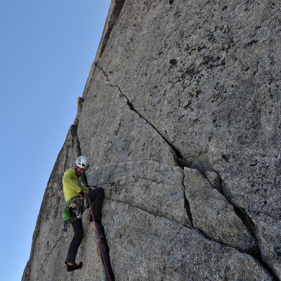 La fissure Lépiney où convergent toutes les voies de la face nord