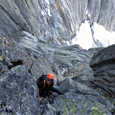 Cheminée de contournement du Quatrième Gendarme