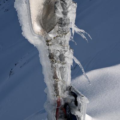 Avec toute cette glace, surtout ne pas se prendre une pelle