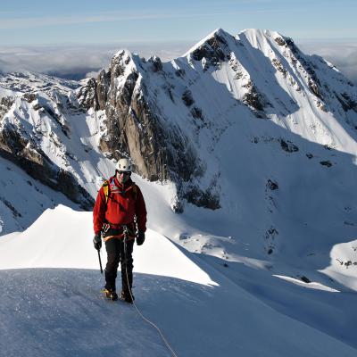 Sur la crête d'Arre Sourins