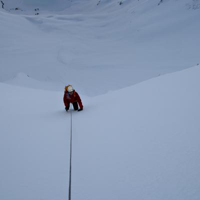 Remontée au col d'Anglas