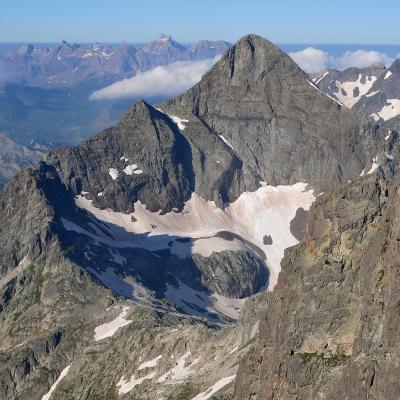 La Peña Colarada et le Pic d'Arriel