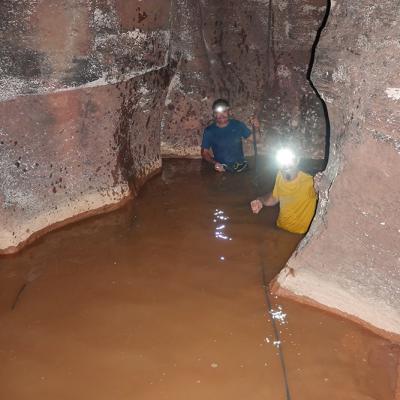 Khazali Canyon quelques jours après l'orage. Nous avons réussi à sauver l'électronique moyennant quelques stratagèmes