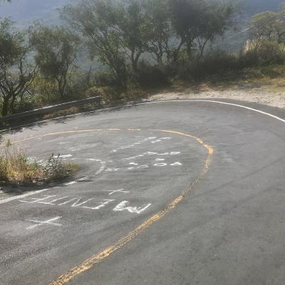 Les côtes les plus raides du voyage, vers El Valle de Antón au Panama