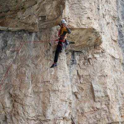 Voie Navasa à la Rochetta Alta di Bosconero