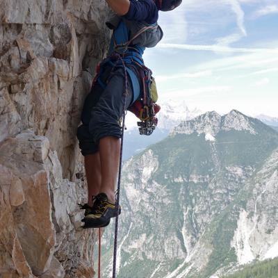 Voie KCF à la Rochetta Alta di Bosconero