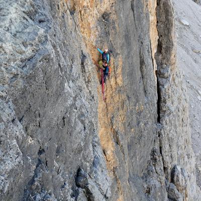 Via del Drago au Lagazuoi Grande