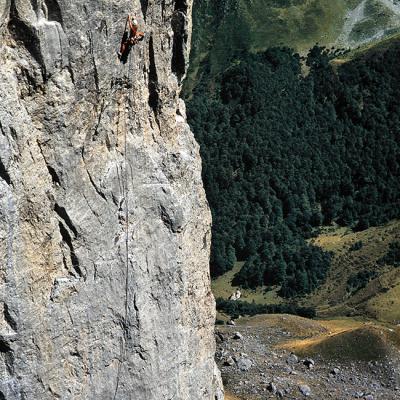 Voie du Spigolo à la Petite Aiguille