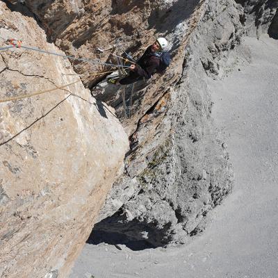 Voie du Spigolo à la Petite Aiguille
