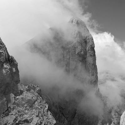 Le versant est de la Grande Aiguille