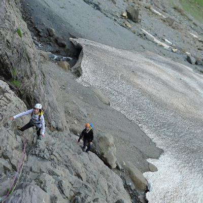 Voie classique du Mur de la Cascade