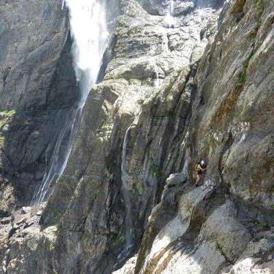 Voie classique du Mur de la Cascade