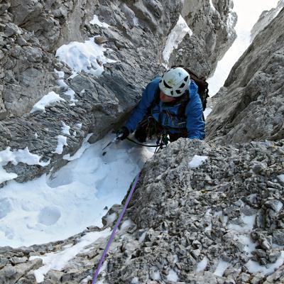 Couloir NW du Pic Rouge de Pailla
