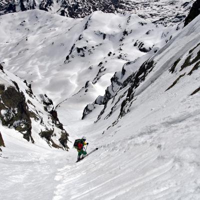 Couloir de la Fourche à l'Ossau