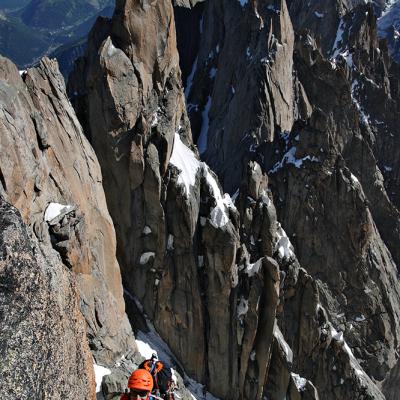 Dent du Crocodile Arête Est