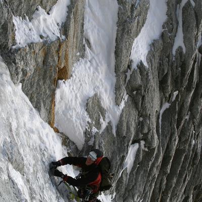 Tour Ronde. Goulotte Rébuffat