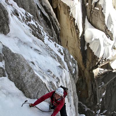 Dent du Requin. Goulotte Sorenson