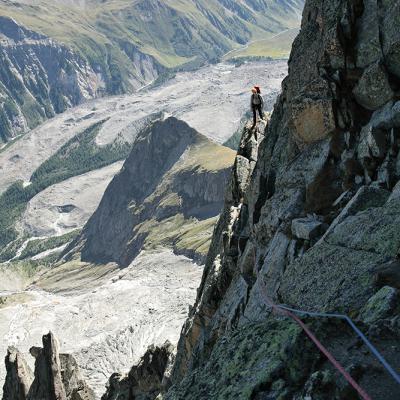 J1, sur l'arête sud de la Noire