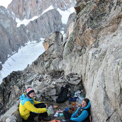 Bivouac à la Pointe Brendel