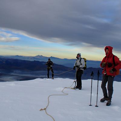 Voie normale du Cayambe
