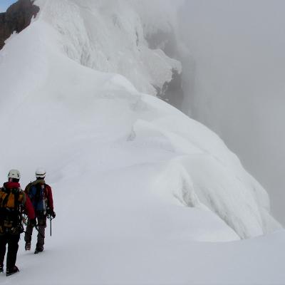Arête sud de l'Antisana