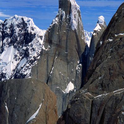 Cerro Torre vu de la brèche des Italiens