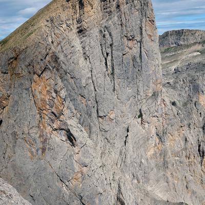 La face est de la Grande Aiguillle