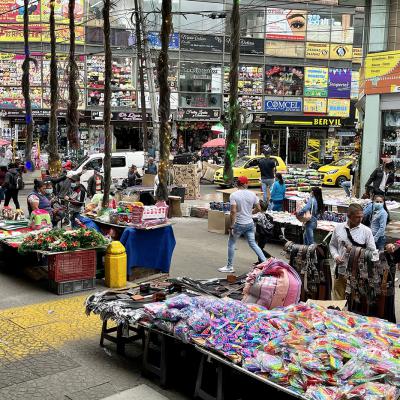 Rues commercantes de Bogotá
