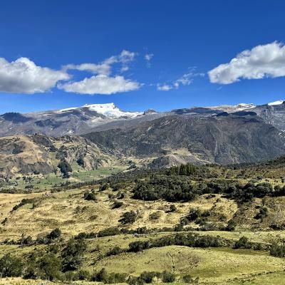 La Sierra de Cocuy et le Ritacuba Blanco à gauche (5410 m)
