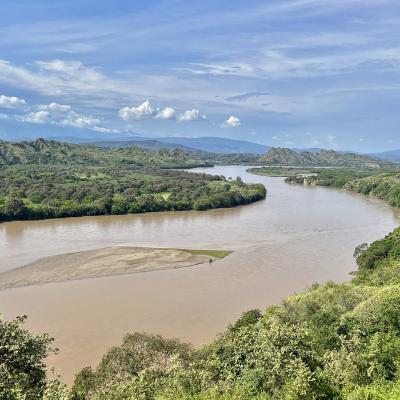 Le Río Magdalena, un des deux principaux fleuves du pays
