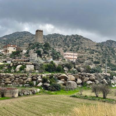 Reliefs granitiques au sud de Taïf