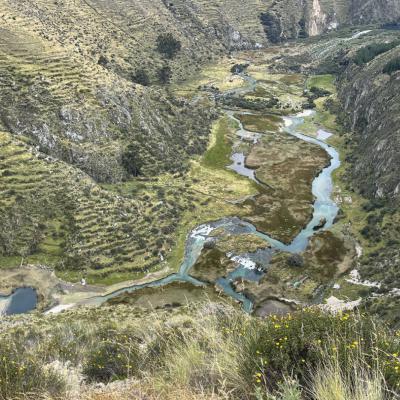Rio Cañete entre Tanta et Laraos