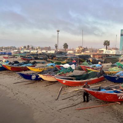 Plage de Cerro Azul en remontant sur Lima
