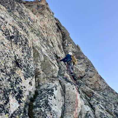 Sur le Pilier Sud du Stockhorn