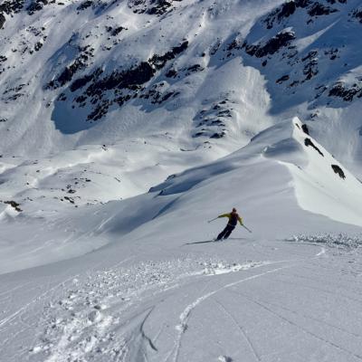 Descente du Mont Arrouy