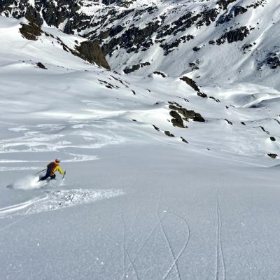 Descente du Mont Arrouy