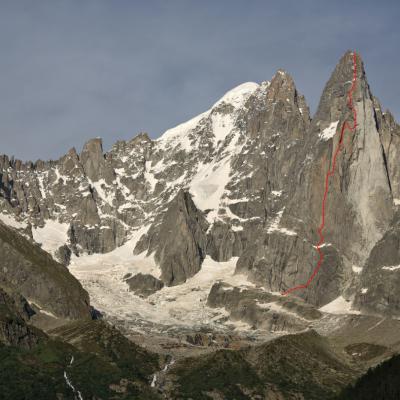 Tracé de la Directe Américaine aux Drus
