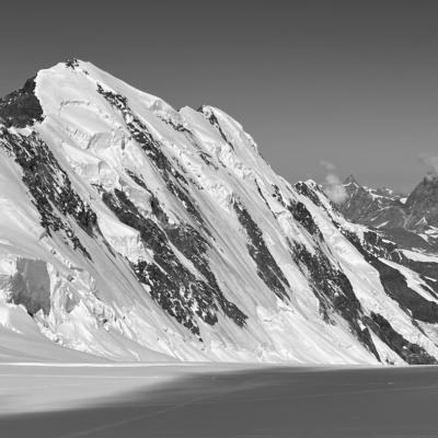 Le Liskamm à la descente